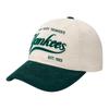 MLB Corduroy Baseball Caps Unisex White Fashion 3ACPVC146-50GND