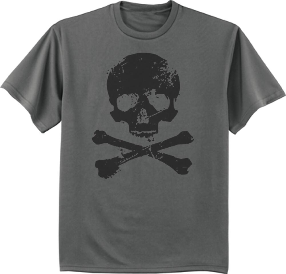 Skull and Crossbones Pirate T-shirt Mens Graphic Tee Clothing Apparel S