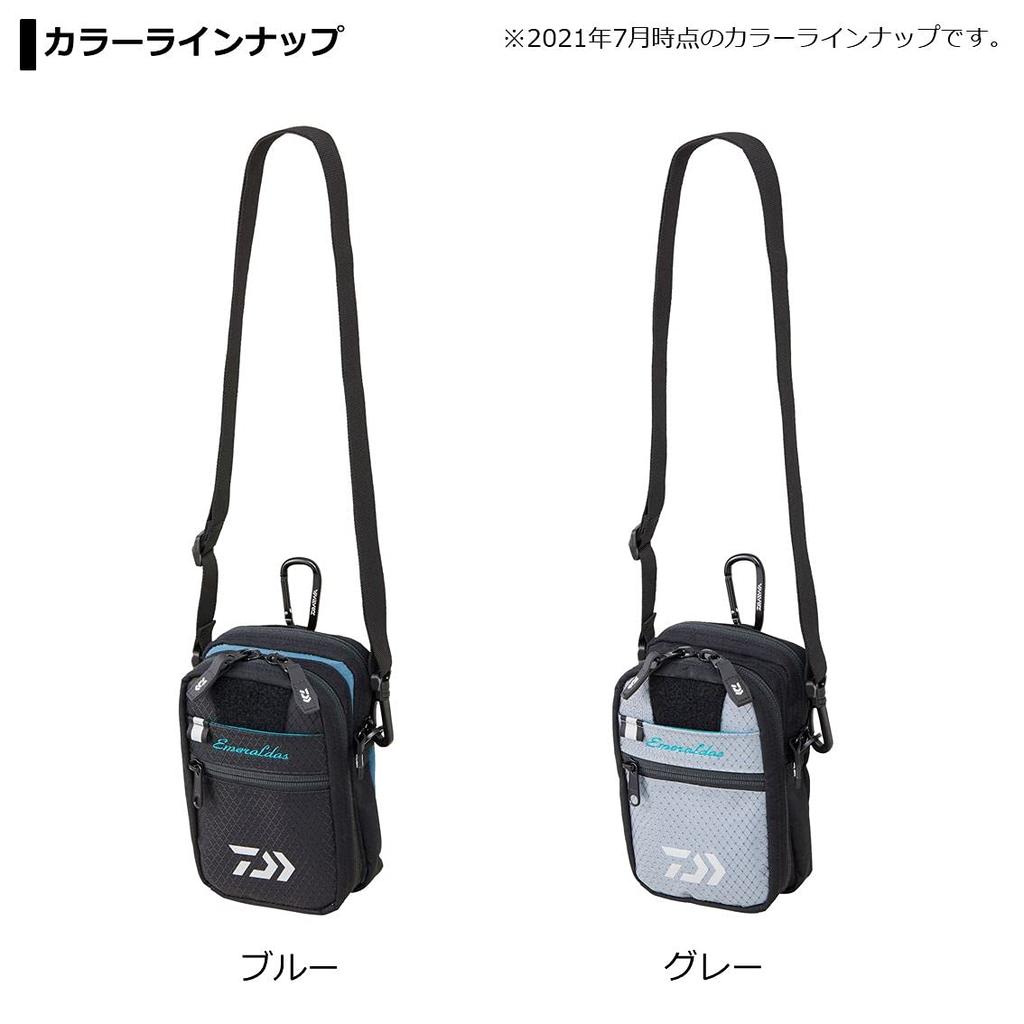 DAIWA Emeraldas Tactical Run Gun Slim Bag Gray (B)