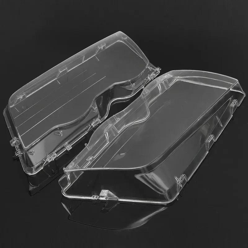 Paar Autoscheinwerferglas Abdeckung Klar Transparent Automobil Scheinwerfer Scheinwerfer Linse Für BMW E46 3er Serie 4-türig 1998-2001