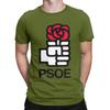 Men Psoe Logo Pedro Sanchez T Shirts Cotton Tops Vintage Short Sleeve Crewneck Tees Plus Size Tshirts