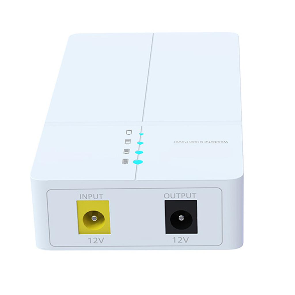 24W 7800mAh 12V 2A Uninterruptible Power Supply Backup Power Supply Adapter for Wireless Router Optically Device