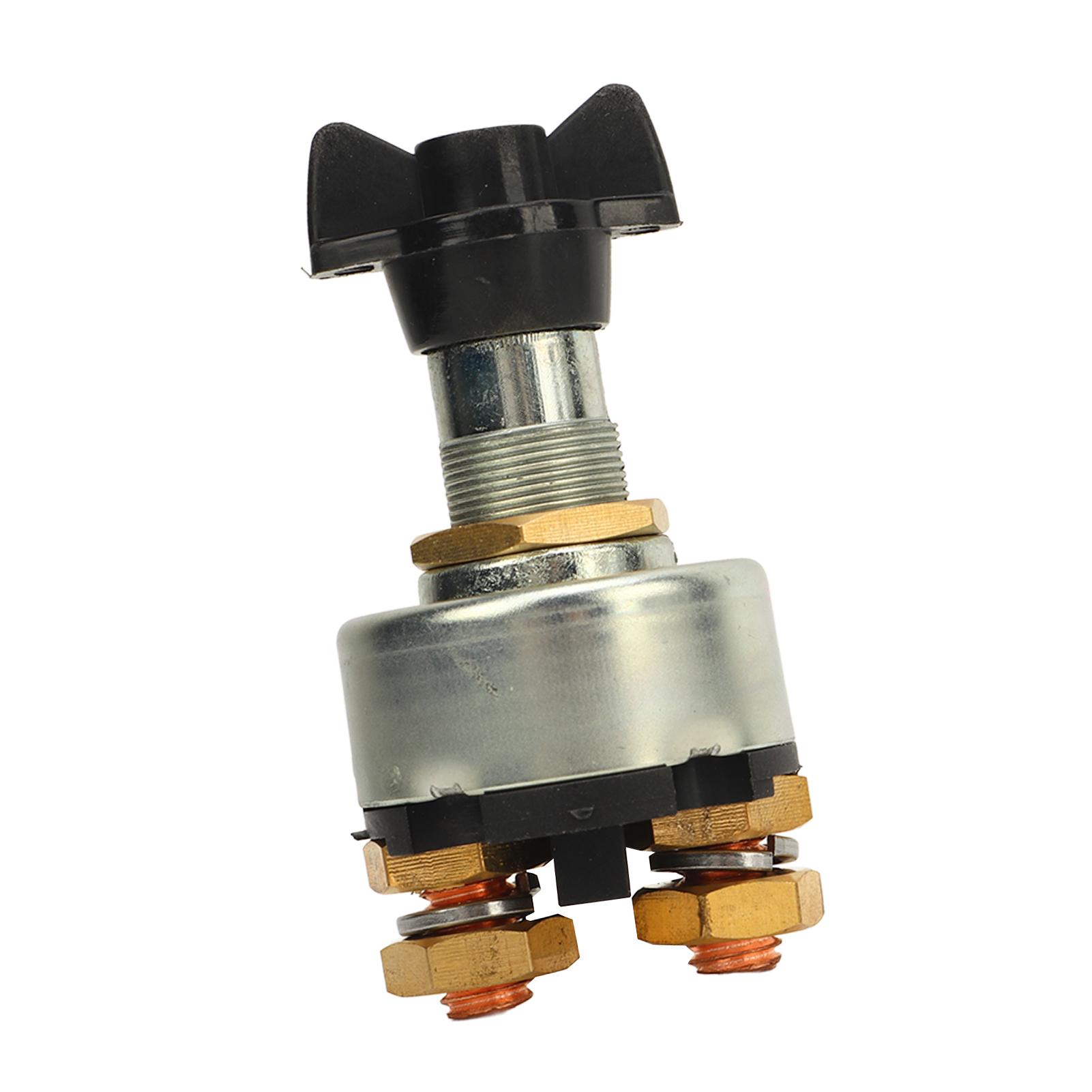 

Выключатель изолятора аккумулятора SSB106 12v 24v Фиксированный ключ Выключатель массы аккумулятора для лодки, генератора