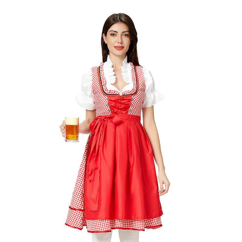 Halloween Adult Costume German Oktoberfest Dress Munich Badalia Carnival Stage Performance Costume