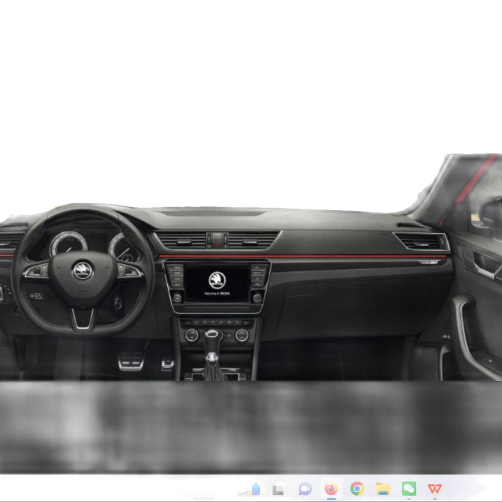 AAAIX1 SPORTLINE Logo For Skoda-Beautiful Interior SPORTLINE And Easy To Install For Everyone