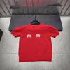 Miu Style 2026 Spring Rhinestone Round Neck Knit Pullover: Short-Sleeve, Age-Reducing, Casual, Versatile Top