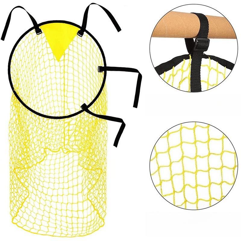 Football Target Net Foldable Football Training1/2pcs  and Detach Soccer Goal for Football Training PracticeNet Easy to Attach