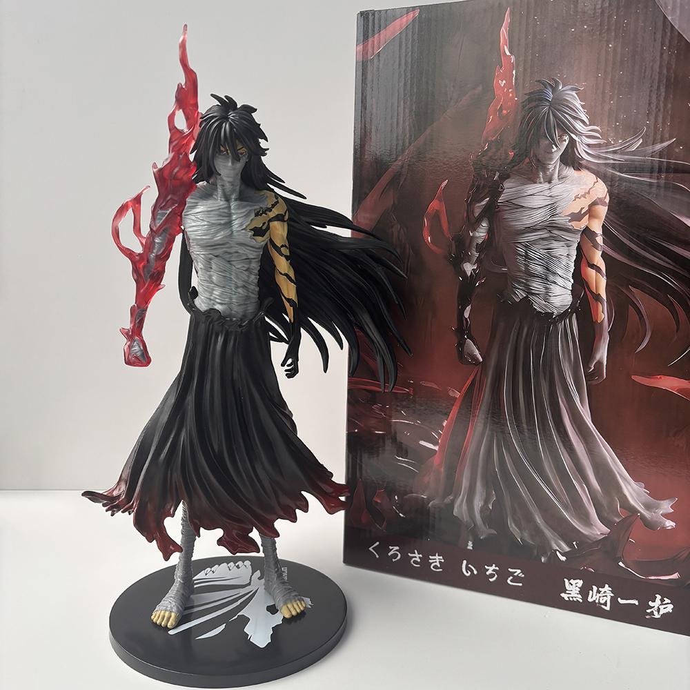 

BLEACH Ichigo Kurosaki Getsuga Anime Figure Boys Collection Action Figures Doll Desk Decoration PVC Toys Kid Gift