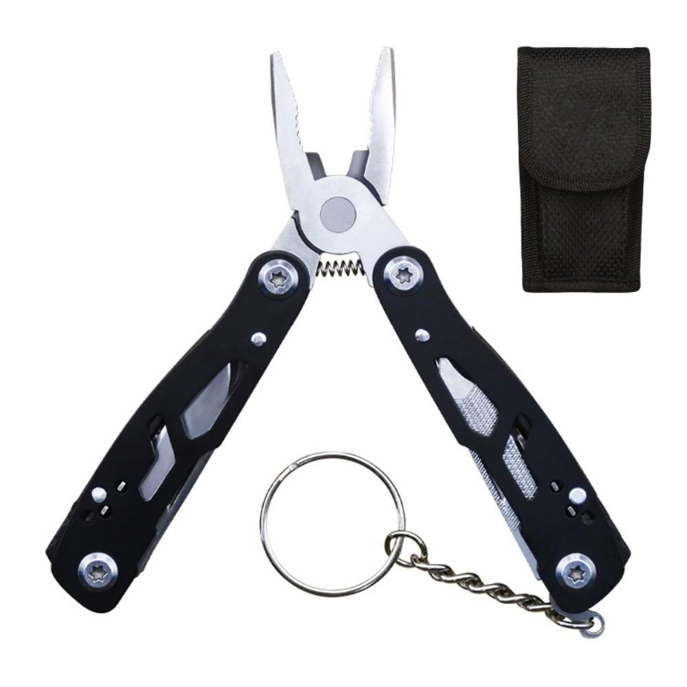New Mini Multi Tool Pliers Repair Tool Portable Folding Pliers Stainless Steel Multi Purpose Survival Pliers Tools Outdoor Use