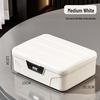 Large Capacity Dustproof Password Storage Box with Lid & Lock for Home & Bedroom