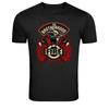 Firefighter Brotherhood Of Fire Graphic T-Shirt Fireman Tee