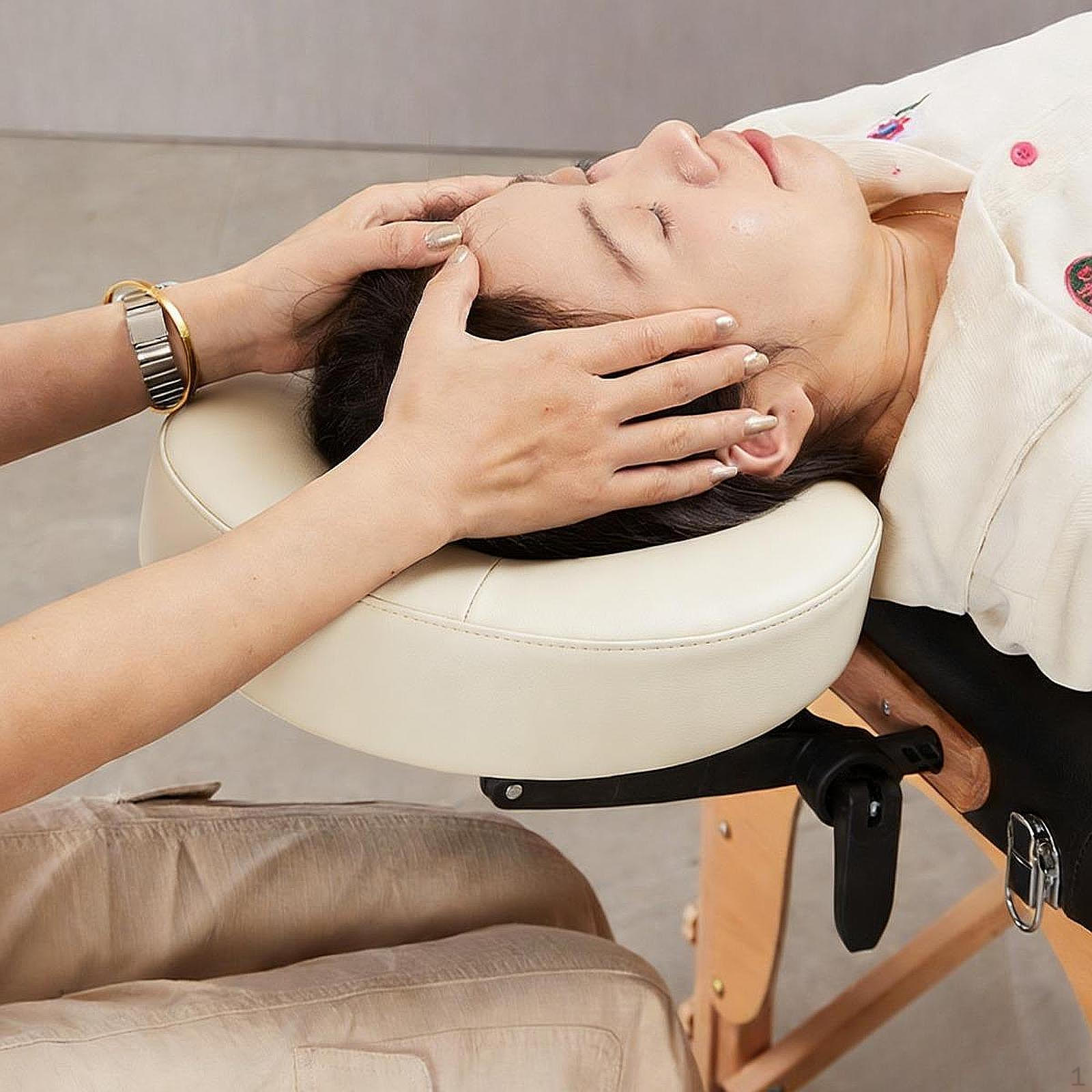 

Massage Table Face Down Pillow Cradle Cushion Durability Portable Ergonomic Professional
