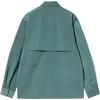 Carhartt WIP Giacca da Uomo a Manica Lunga Monopetto con Tasca sul Petto e Etichetta Quadrata Colore Verde Chiaro I035243-2NM-XX