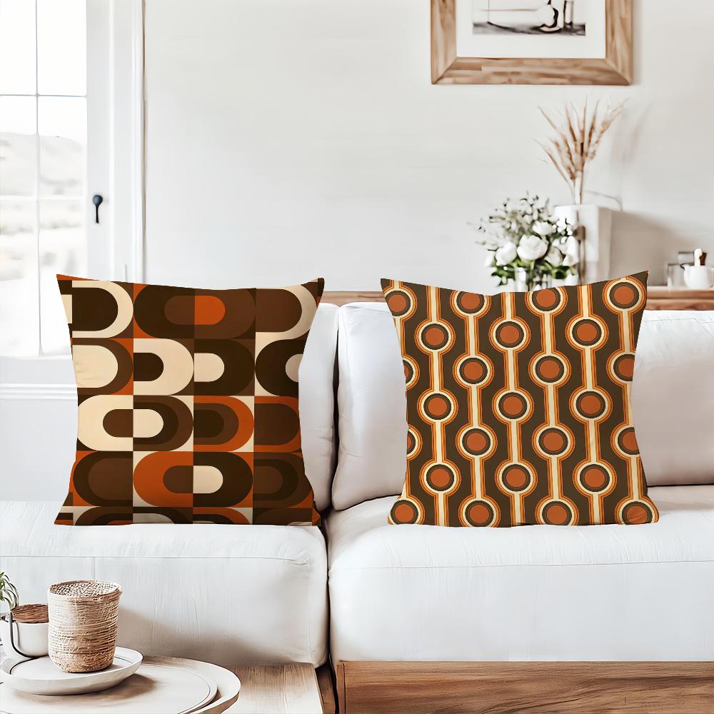 Fashion print stripe Pillow Case Office Cushions Suitable For Sofa Car Bedroom Decorative Cushion Cover