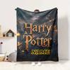 Custom Name Harry Potter Flannel Blanket Throw Blanket Soft Warm Sofa Bed Home Decor Unique Gift