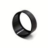 52mm Gauge Sun Visor Cap Sleek Black ABS Light Shield for Enhanced Driving Comfort & Precision