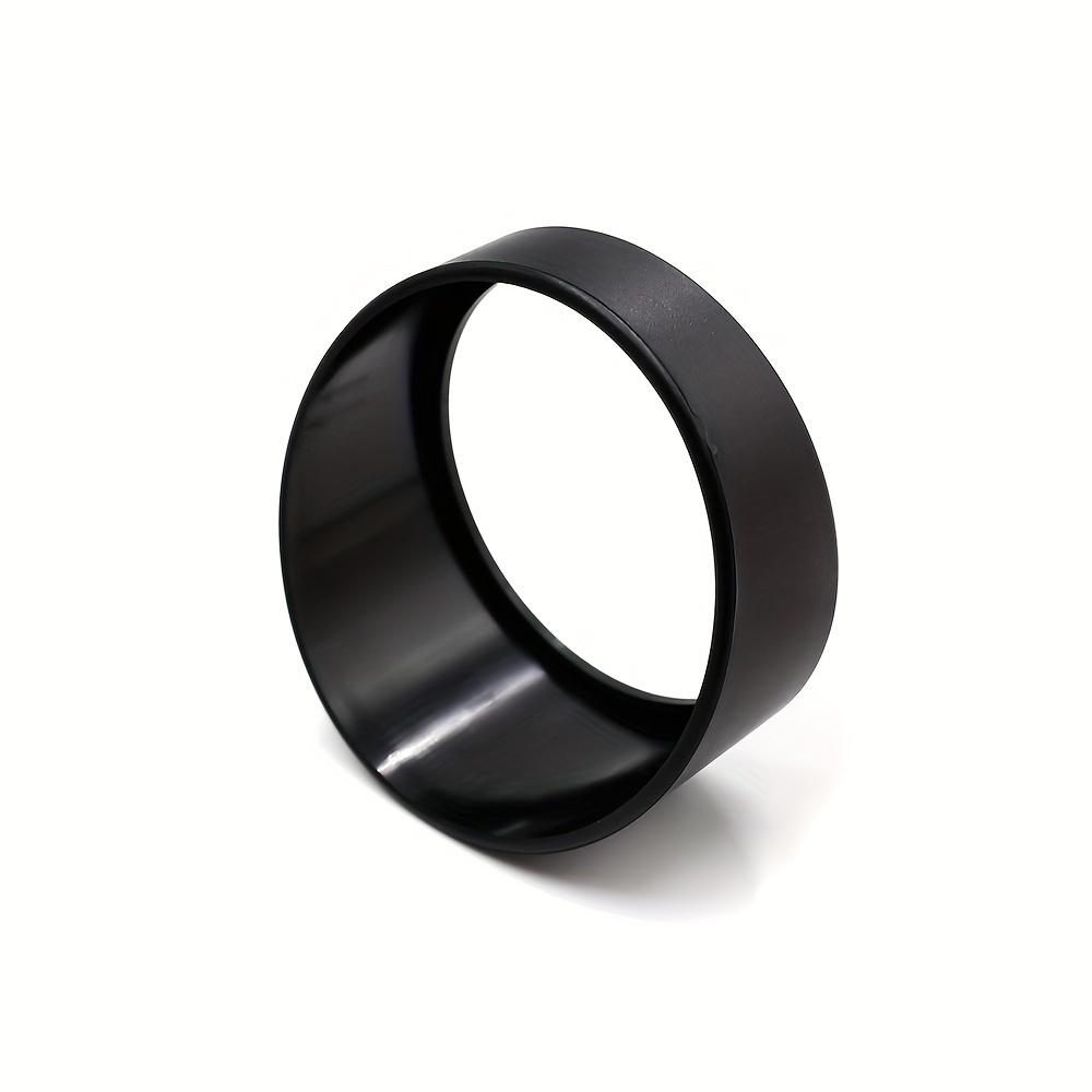 52mm Gauge Sun Visor Cap Sleek Black ABS Light Shield for Enhanced Driving Comfort & Precision
