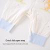Cozy Cotton-Padded Newborn Sleeping Bag with Zipper - Anti-Kick Romper for Autumn/Winter