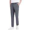 Laxdn [Four-Way Stretch] Spring And Summer Men's Casual Pants, Skin-Friendly Simple Breathable Casual Trousers for Men, Dark Black, Size 31