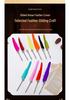 Goose Feather Pen Set with Carved Base and Stainless Steel Nibs - Unique Gift