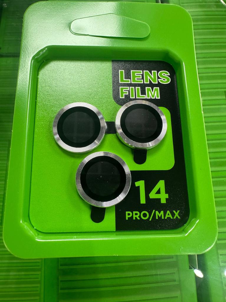 Compatible with iPhone 16 Pro Max lens film, tempered lens ring for iPhone 15/14/13 rear cameras