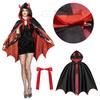 Vampir-Sensenmann Halloween Kostüm Umhang, geeignet für Mottopartys, Rollenspiele Bühnenauftritte, Feiertagsaufführungen
