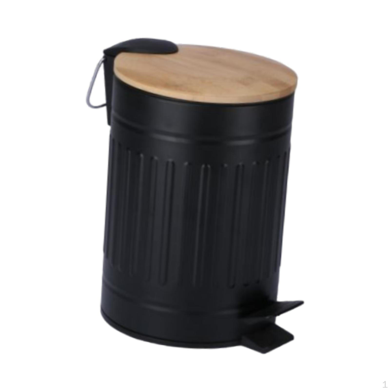 

Мусорное ведро с педалью 5 л Контейнер для кухонных отходов для дома, прихожей, спальни, кабинета