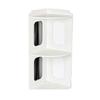 Modern Minimalist Triangle Desk Corner Storage Rack for Bedroom and Office