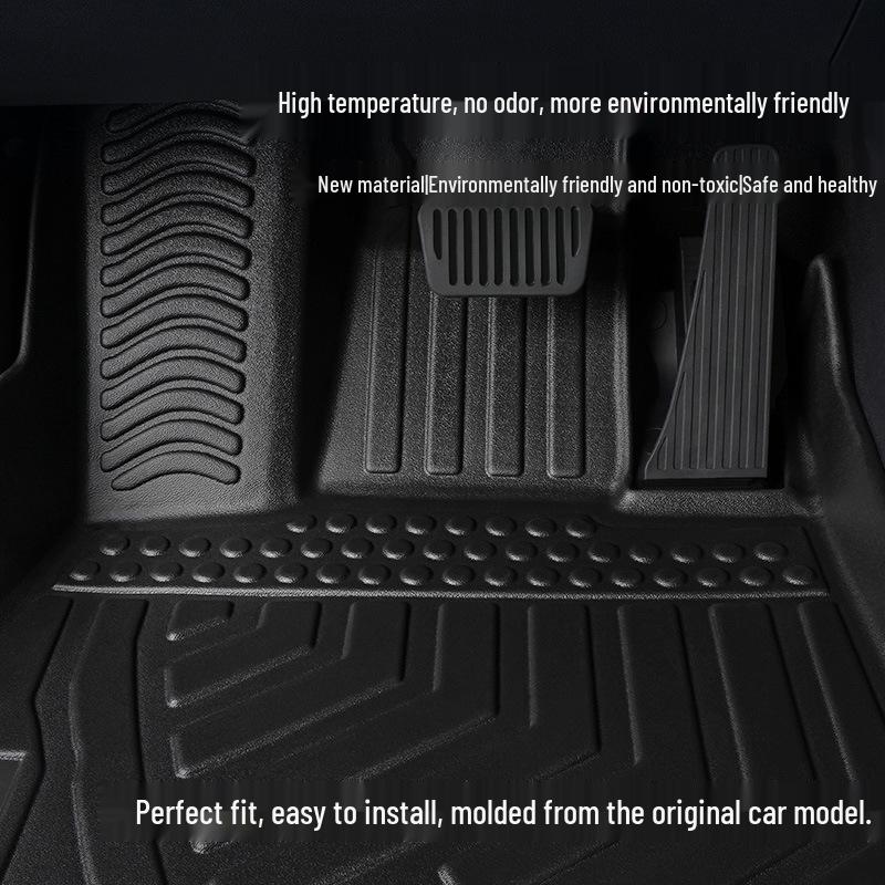 BYD Qin L 2025 Model TPE Fully Enclosed Floor Mats & Door Sill Package