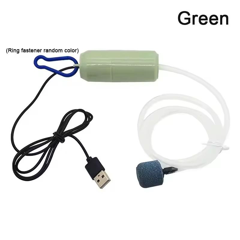 

Акваріум USB Повітряний насос Fish Tank Безшумний повітряний компресор Акваріум Портативний міні-оксигенатор Кисневий аератор Аксесуари для акваріума 5 В