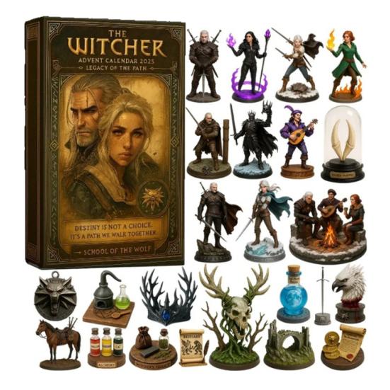 

Рождественский Адвент-календарь Дизайн Волшебника 24-дневный Обратный Отсчет Украшение Детский Сюрприз Адвент-календарь Праздничный Декор A