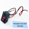 DC Dual Power Socket 5521/5525 with Switch, CE Certified