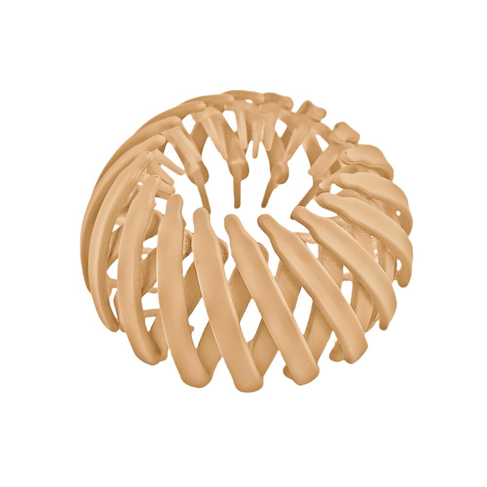 Trendy Matte Bird's Nest Hair Curler: Versatile Claw and Ponytail Ring for Effortless Styling In Europe and America.