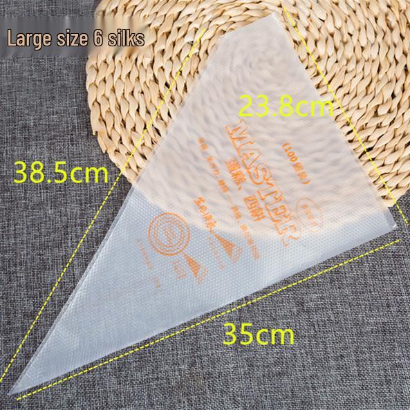 Thickened Explosion-Proof Disposable Pastry Piping Bag for Cakes