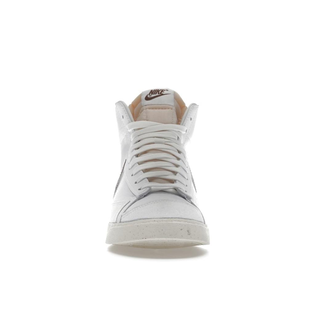 Nike Blazer Mid 77 Next Nature Cacao Wow Women Sneakers White Sail Black DQ4124-104