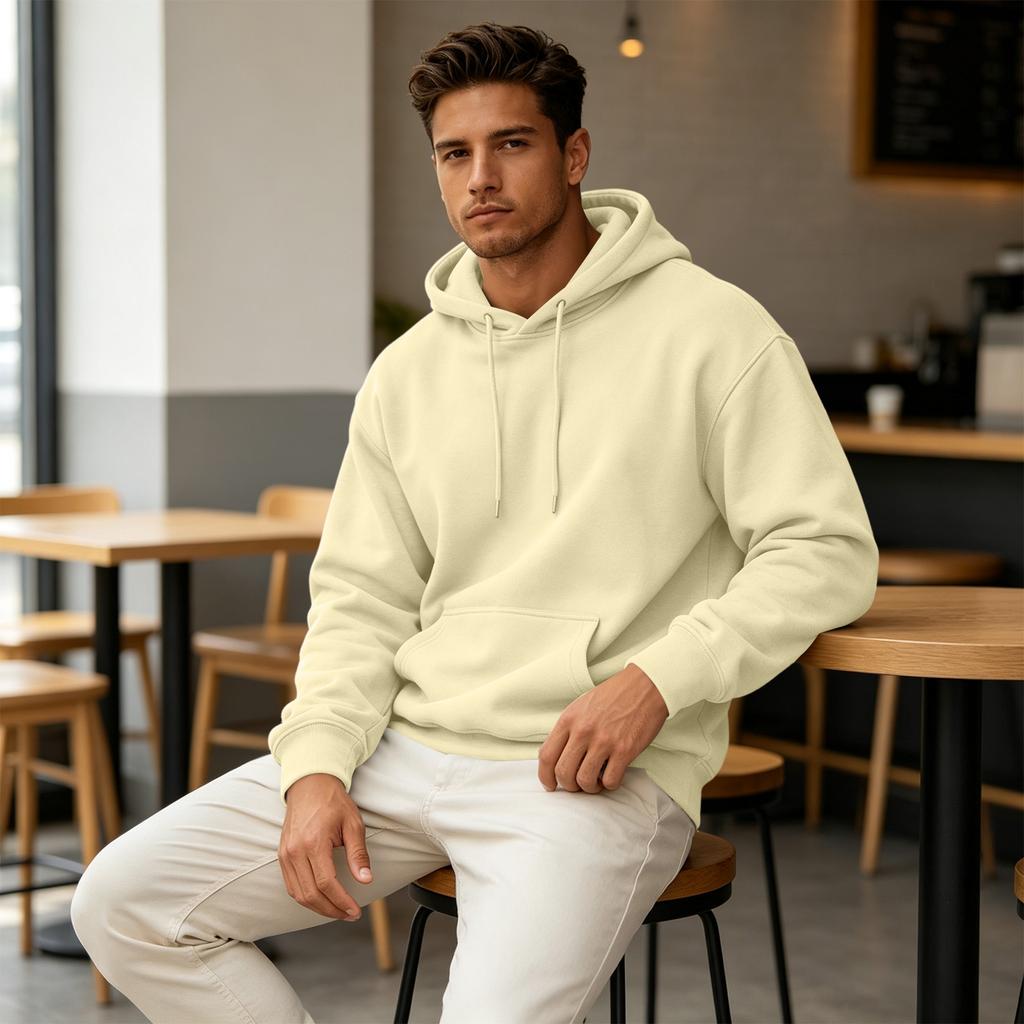 Felpa da uomo a maniche lunghe casual