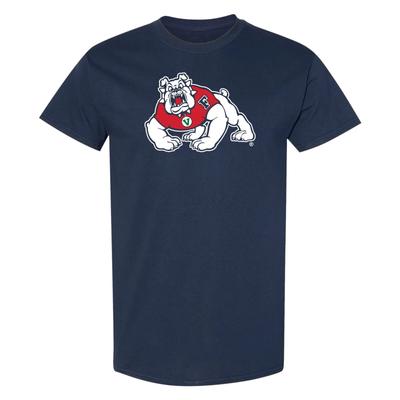 Fresno State Bulldogs Primärlogo T-Shirt - Marine