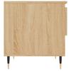  Coffee Tables, 2 Pcs, Sonoma Oak, 50x46x50 Cm
