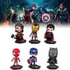 The Avengers 6pcs Justice League Character Pvc Toy Doll Model Gifts Christmas