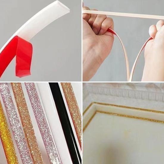 Waterproof Wall Ceramic Tape Self-Adhesive Peel Tile Gap Gap Sealing Tape And Stick Caulk Strip
