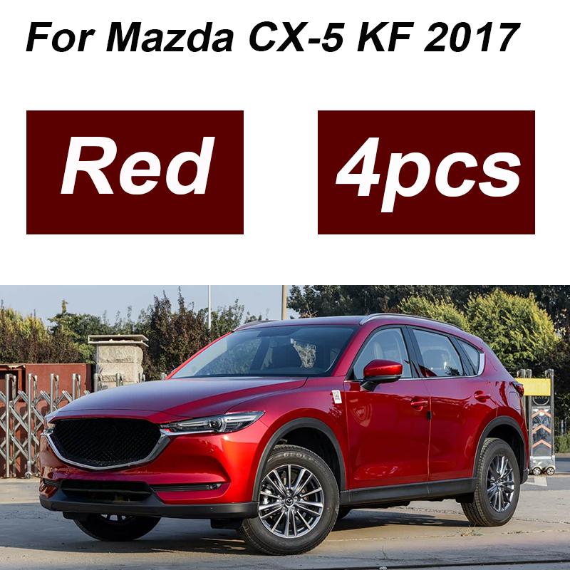 For Mazda CX-5 KF Accessories 2017- MK2 4PCS Painted Front Mudguards Splash Guards Rear Muds Fenders Wheels Car Accessories
