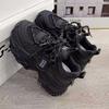 Fried Street platform dad shoes women's height increases ins new autumn mesh versatile casual sports shoes
