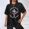 Stand For The Flag Kneel For The Cross Tshirt Work Wear Simple Tee Shirt