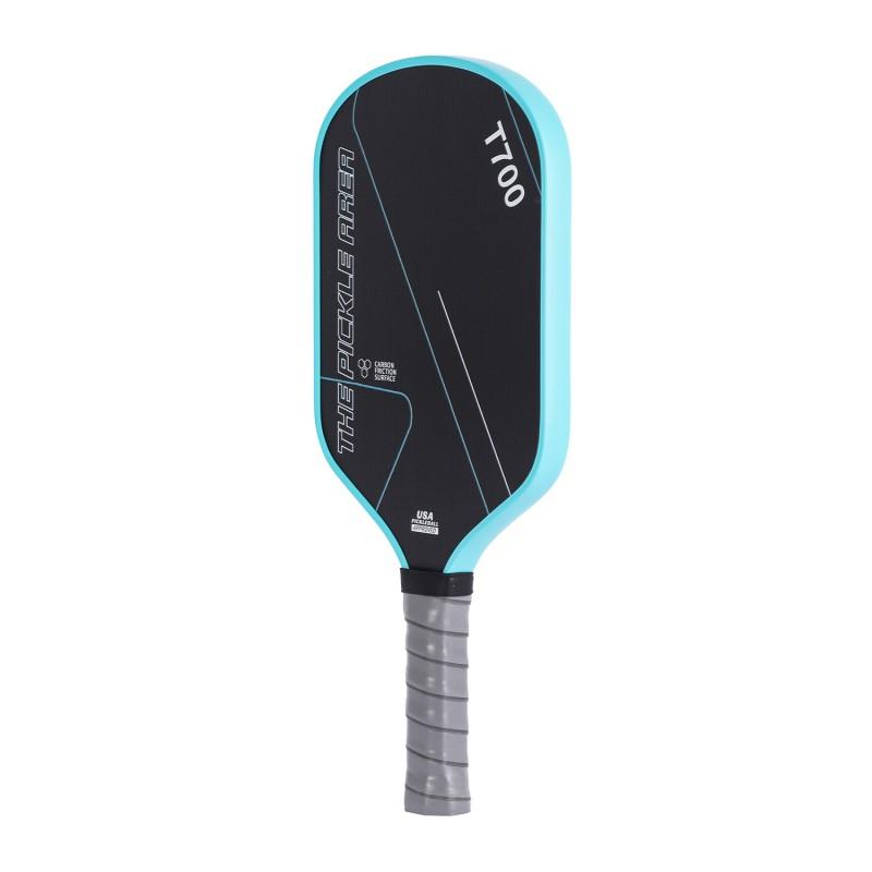 T700 Carbon Fiber Pickleball Paddle 16mm Thin Grip Offensive Performance Racket Competitive Play
