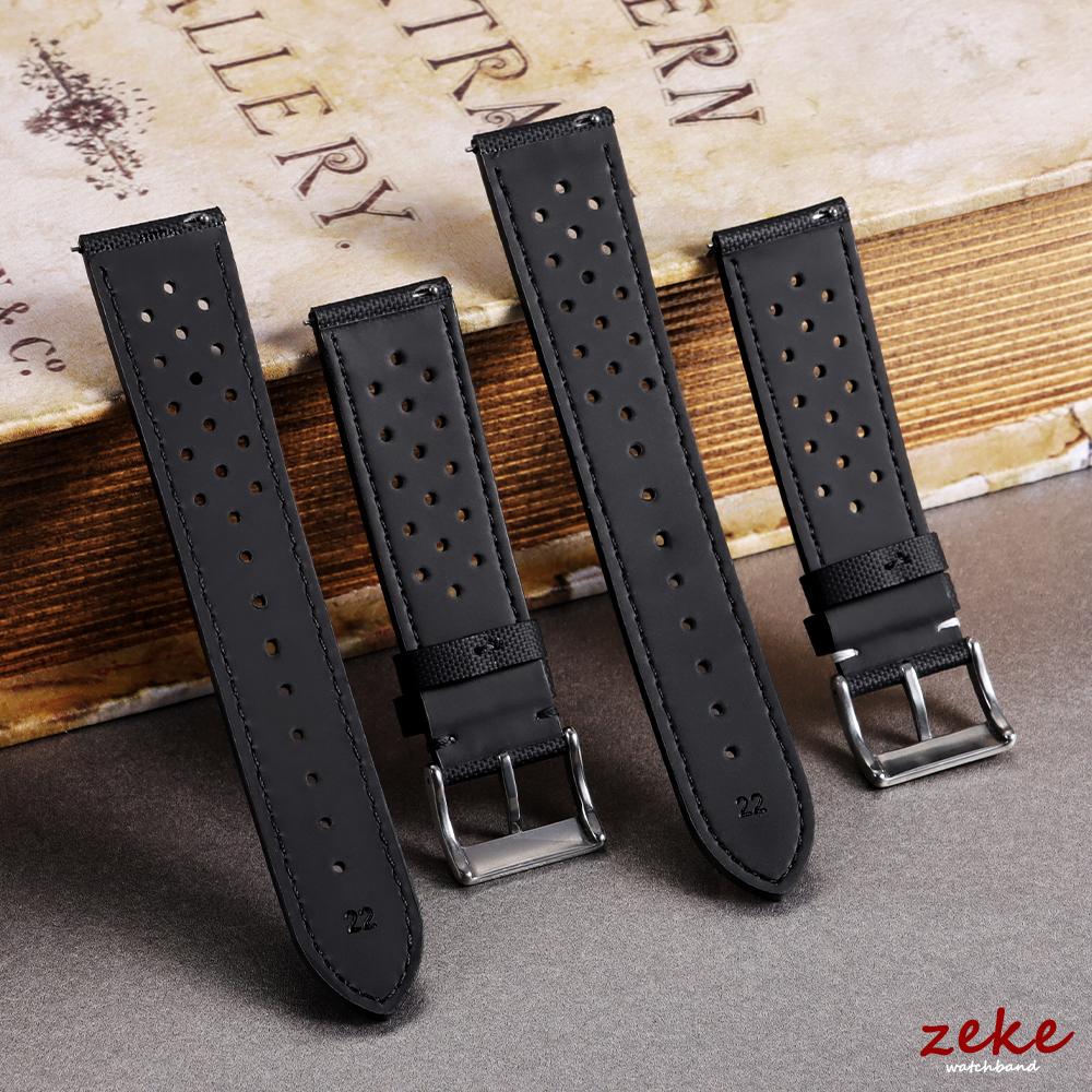 18/20/22mm Nylon Sailcloth Straps for Omega for Blancpain for Seiko Divers Watches Men Women Quick Release Waterproof Watch Band