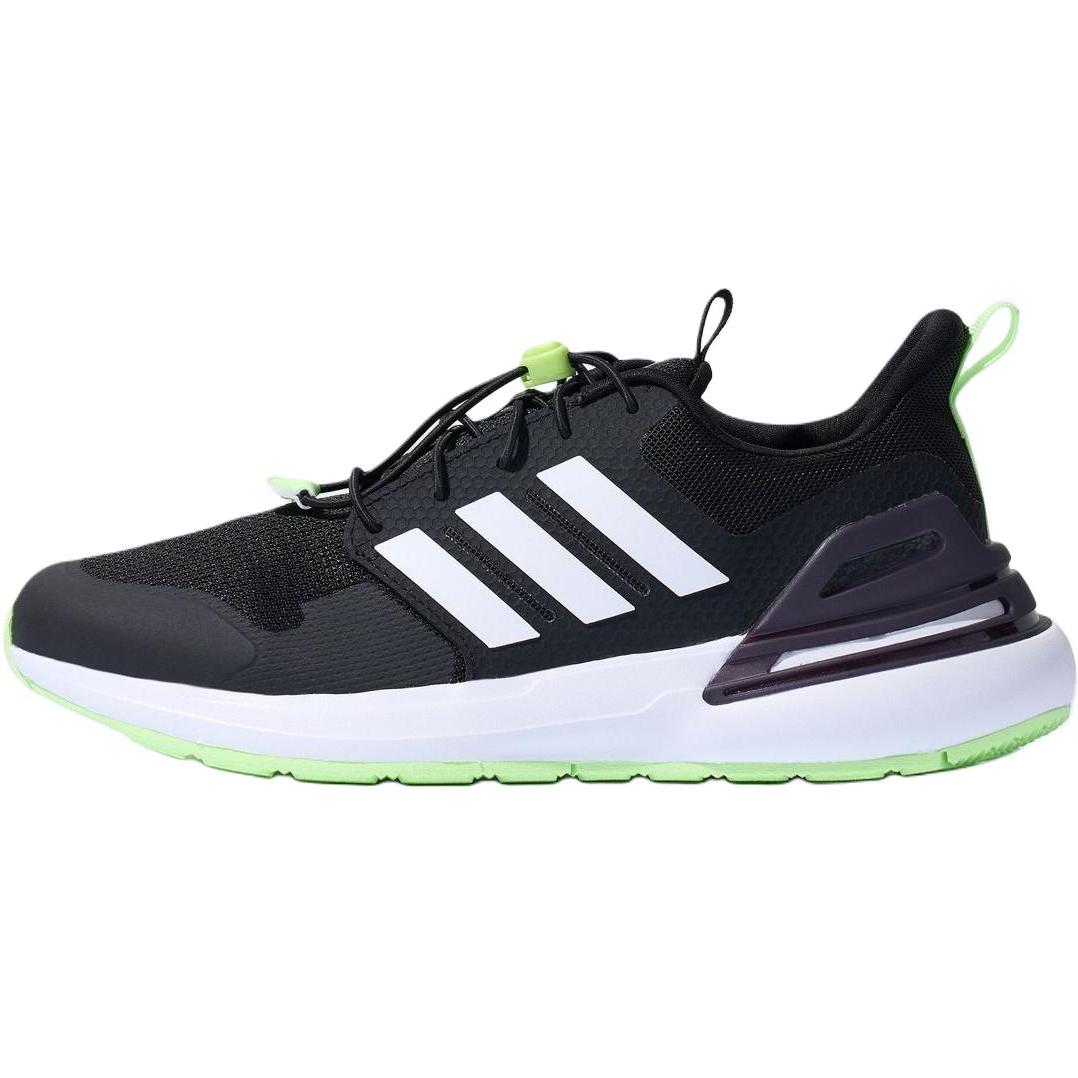 

New Adidas RAPIDASPORT Low top Kids Running Shoes Black Kids KH8918 37