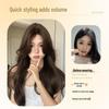 Women's Long Curly Lace Front Wig, Middle Part, Fluffy Daily Wear