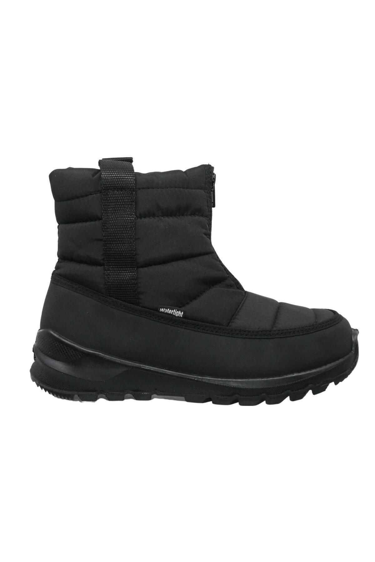 

Women Modern Stylish Fashion Genuine Leather Waterproof Black Women Boots 36