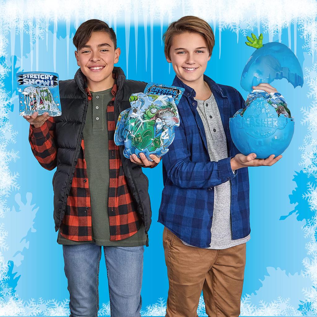 Dinozaur Rozbijacz Dinozaur Dinozaur Lodowa Niespodzianka Seria Dużych Jaj 4 Mamut - - - -