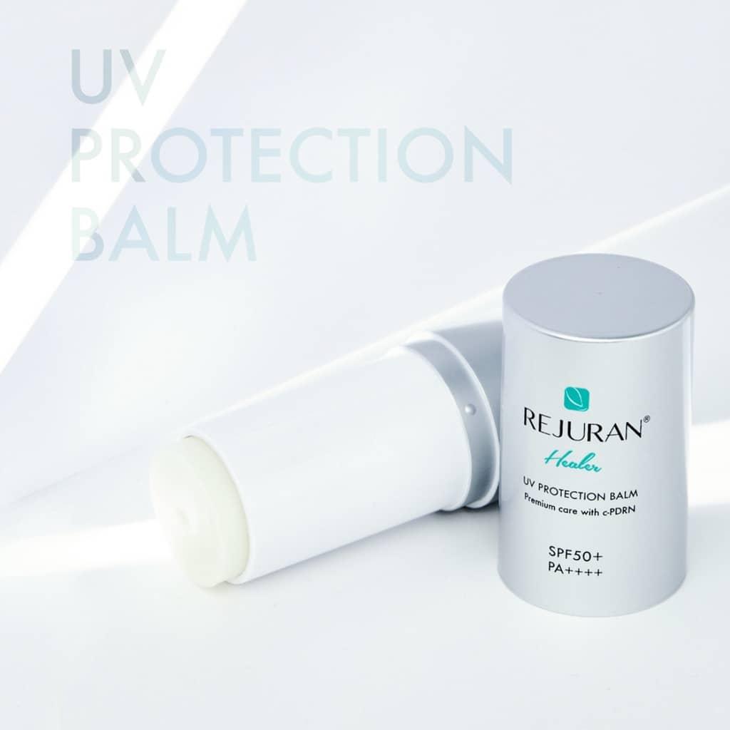 Rejuran Healer UV-Schutzcreme SPF50+ PA+++ / UV-Schutzbalsam SPF50+ PA+++ / Wasserkapsel-Sonnenserum SPF15 PA+++